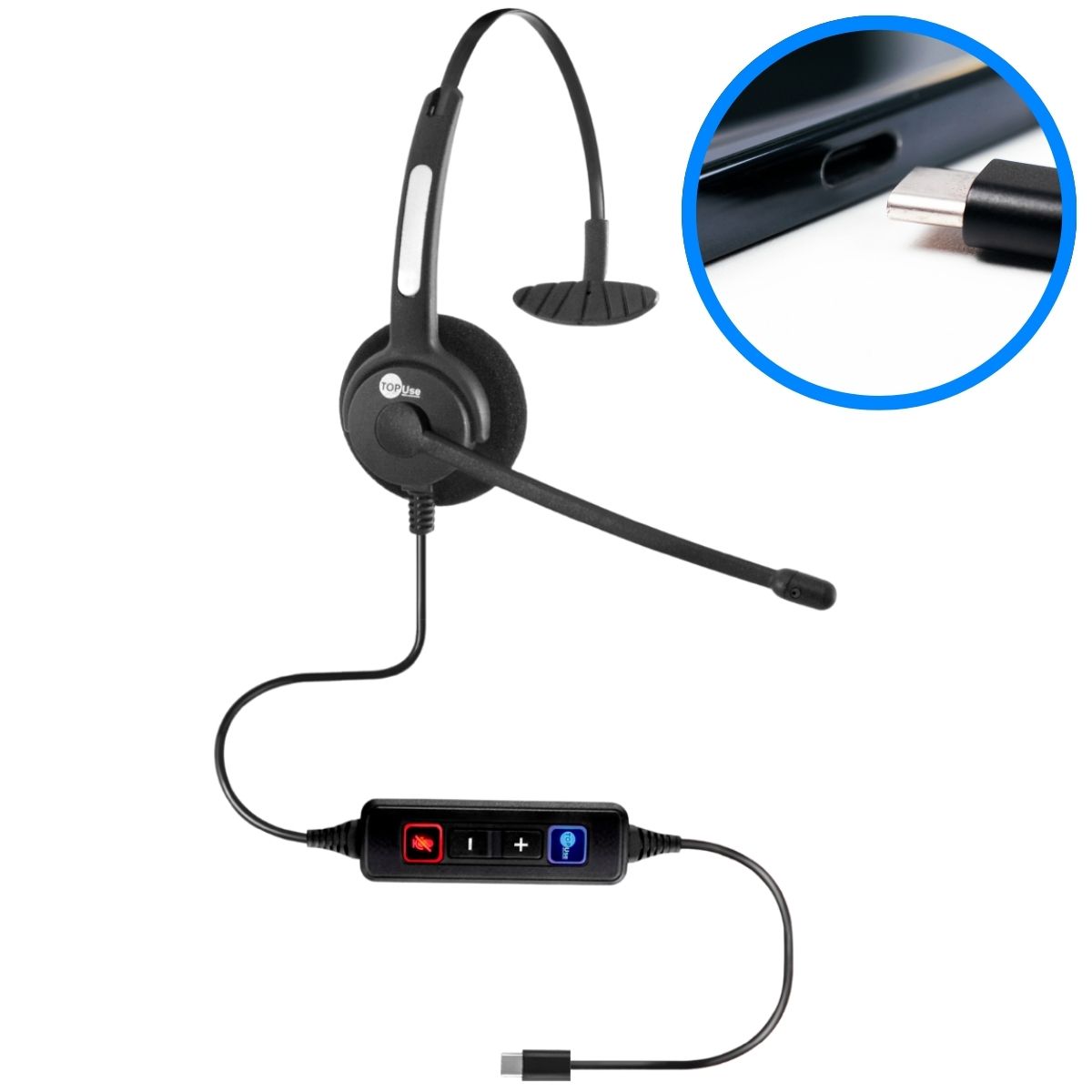 Headset HTU-300 USB-C